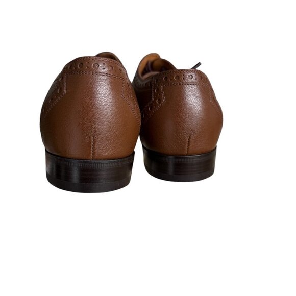 Gucci 745831 Men's Auroville Goat Brown Sugar Lace-up Loafer Shoe multiple sizes - Picture 11 of 13